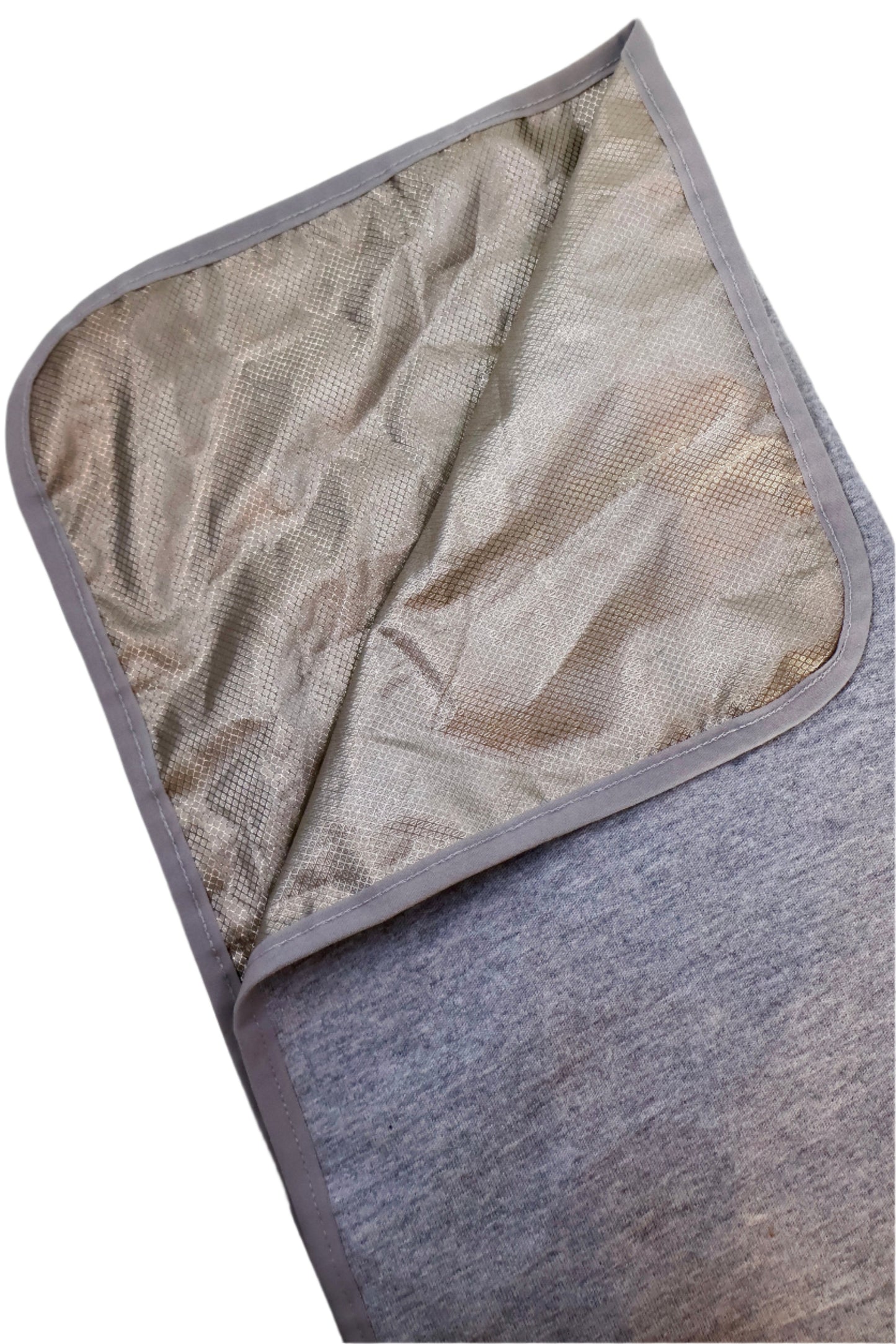 Faraday EMF Shielding Blanket – 18"x18" Laptop Pad | Silver Fiber Anti - Radiation Protection for - Wax | Wane