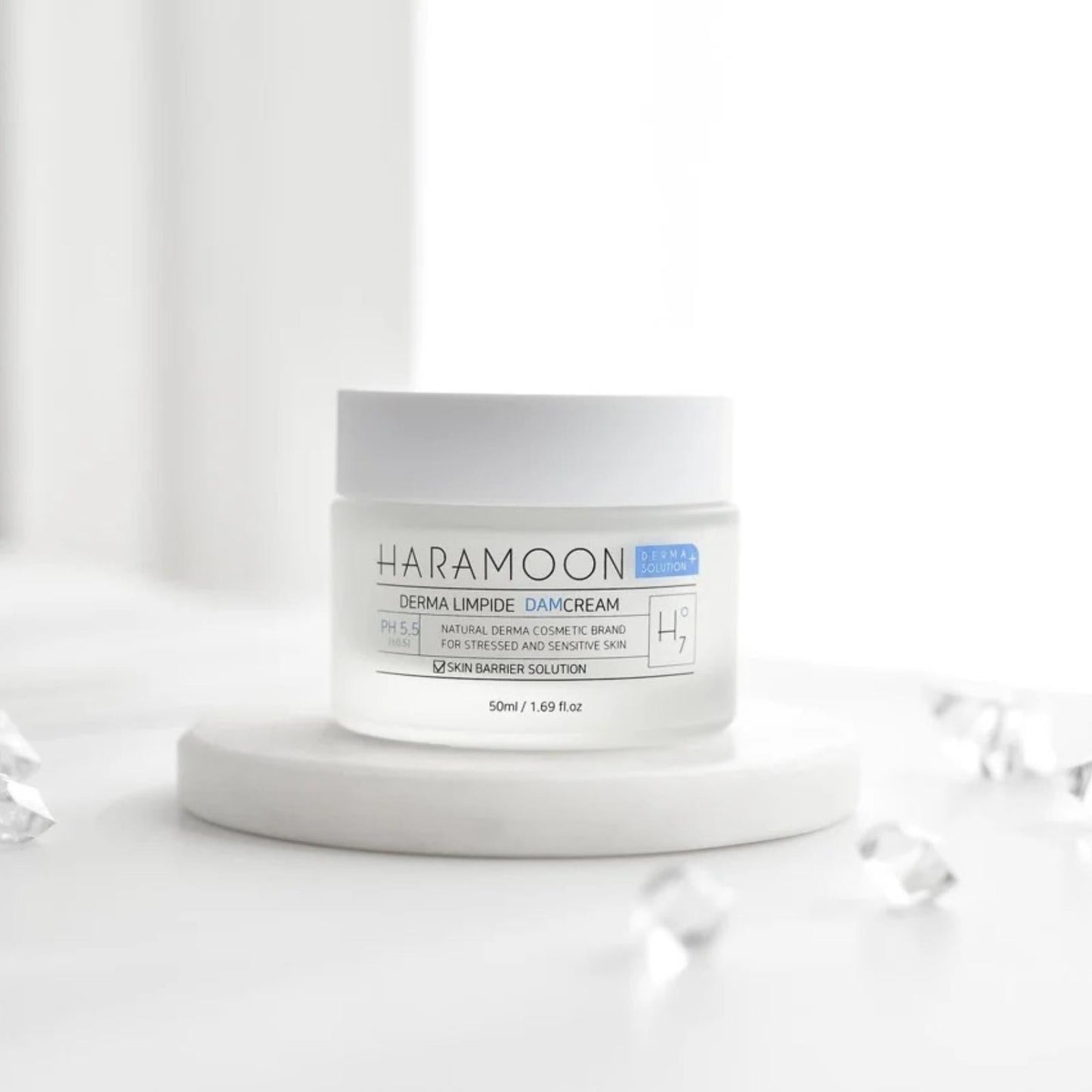 HARAMOON Centella Moisture Cream | Skin Barrier Repair, 50mL - Wax | Wane