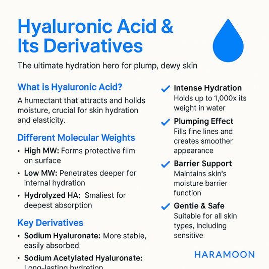 Hyaluronic acid serum for anti-aging skincare and hydration